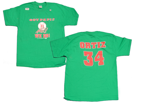 david ortiz green jersey