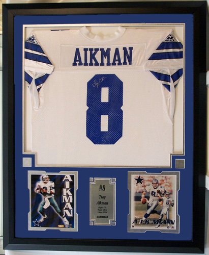 troy aikman autographed jersey