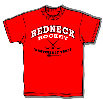 Redneck Hockey t-shirt